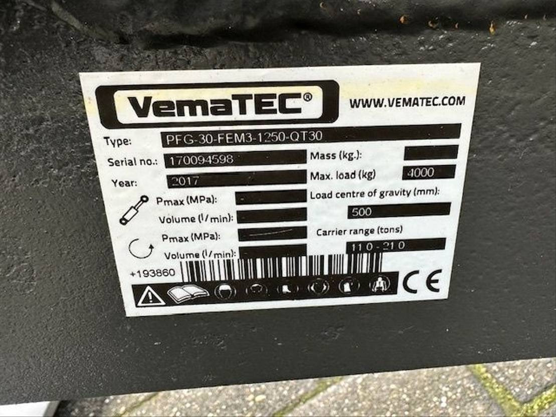Vorken VemaTec CW30 twin Forks and Board: afbeelding 6