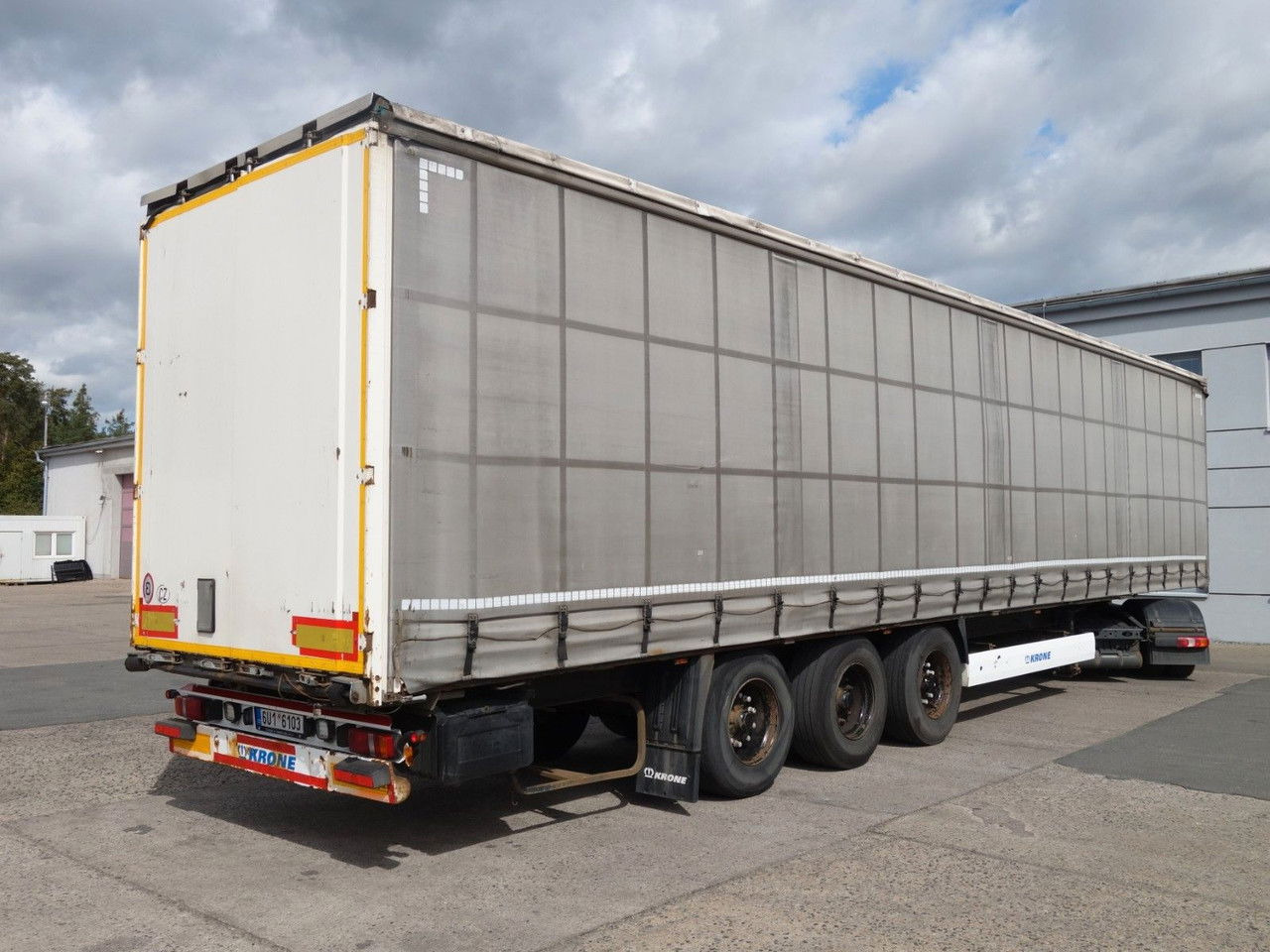 Schuifzeiloplegger Krone SD Standard, Liftachse: afbeelding 6