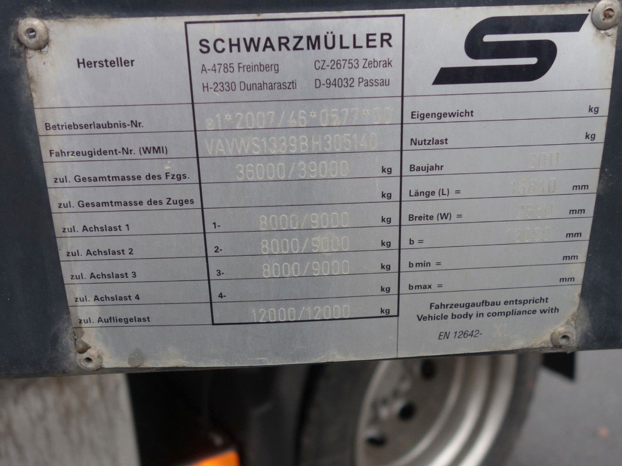 Vlakke/ Open oplegger Schwarzmüller SPA 3E, SD: afbeelding 18