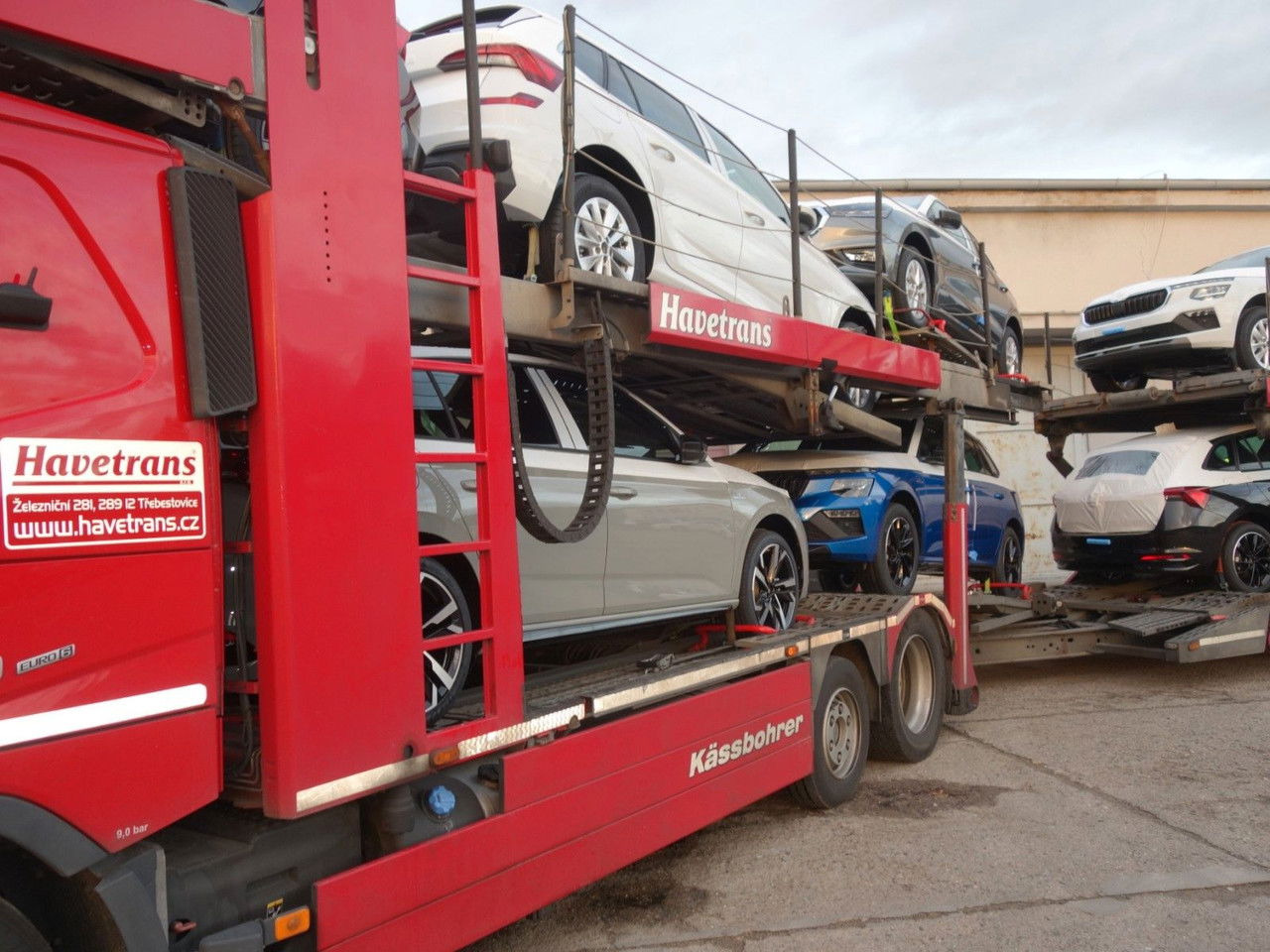 Volvo FM 13 460 6x2 Kässbohrer Metago - Supertrans - Autovrachtwagen vrachtwagen: afbeelding 3 Volvo FM 13 460 6x2 Kässbohrer Metago - Supertrans - Autovrachtwagen vrachtwagen: afbeelding 3