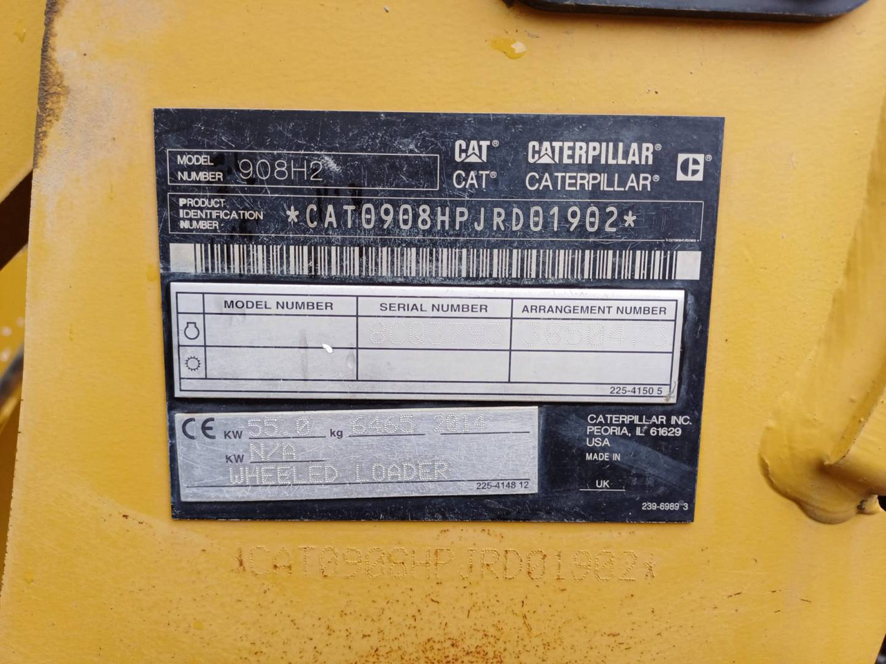 Wiellader CAT 908H2: afbeelding 6 Wiellader CAT 908H2: afbeelding 6