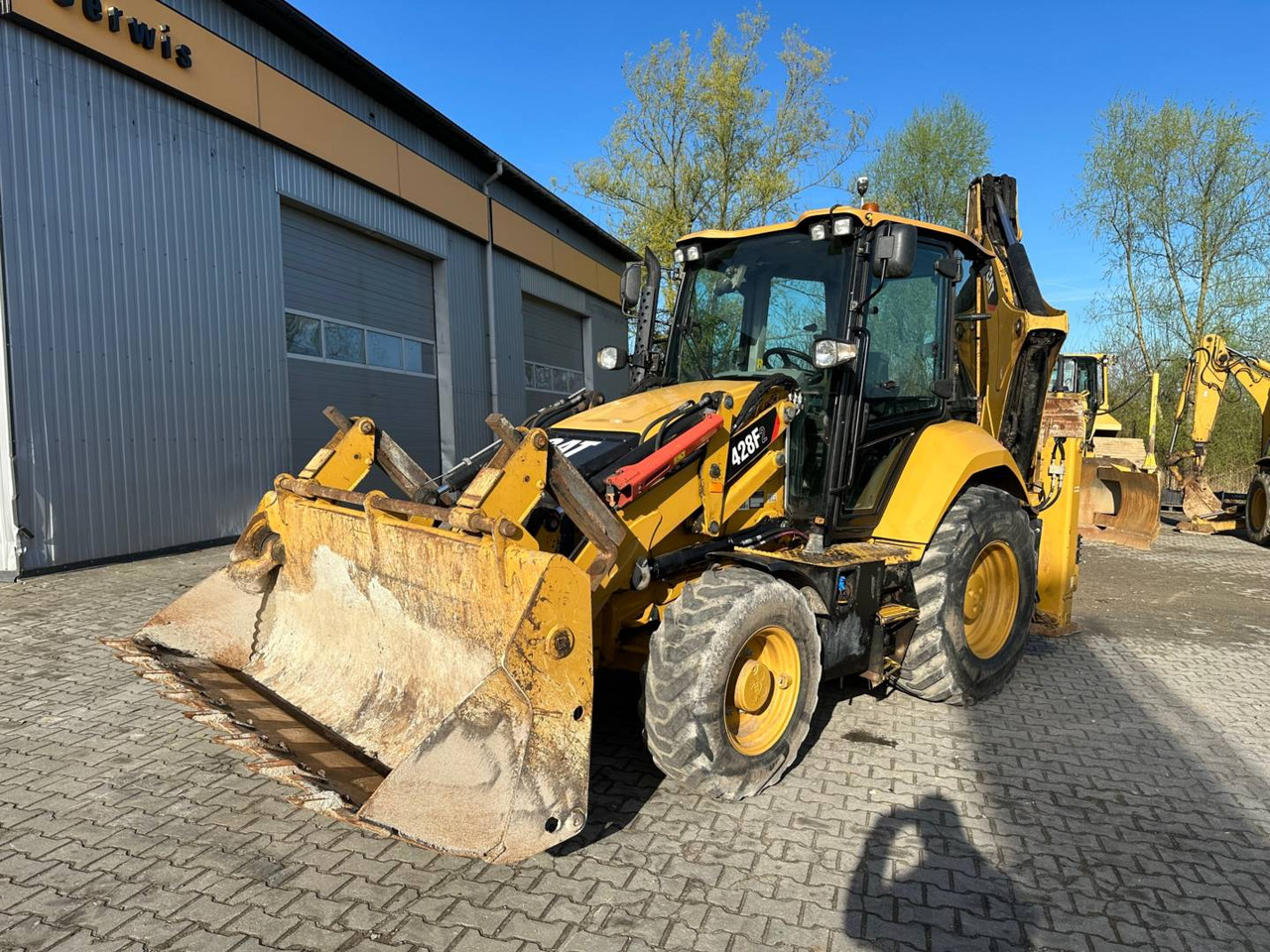 CAT 428F2 - Graaflaadmachine: afbeelding 1 CAT 428F2 - Graaflaadmachine: afbeelding 1