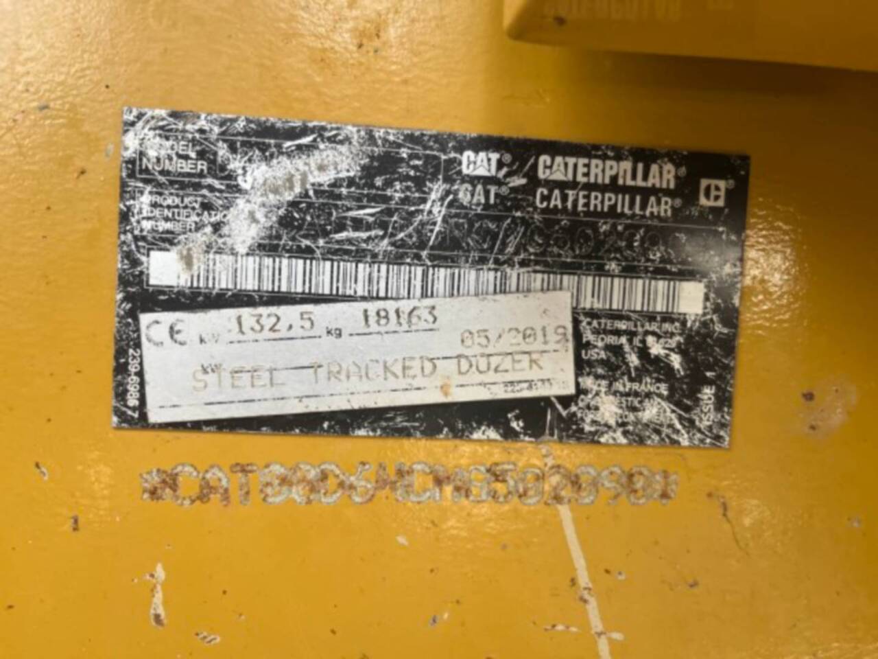 Bulldozer CAT D6NLGP: afbeelding 6