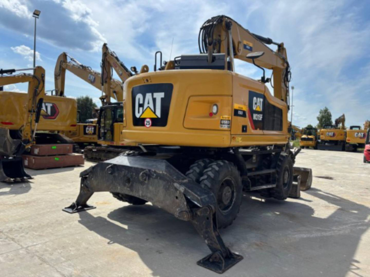 CAT M315F - Mobiele graafmachine: afbeelding 3 CAT M315F - Mobiele graafmachine: afbeelding 3