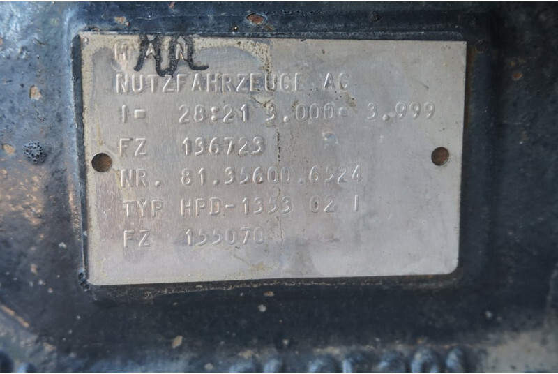 MAN HPD-1353-02 28/21 IP=3.0 - Achterass voor Vrachtwagen: afbeelding 3 MAN HPD-1353-02 28/21 IP=3.0 - Achterass voor Vrachtwagen: afbeelding 3