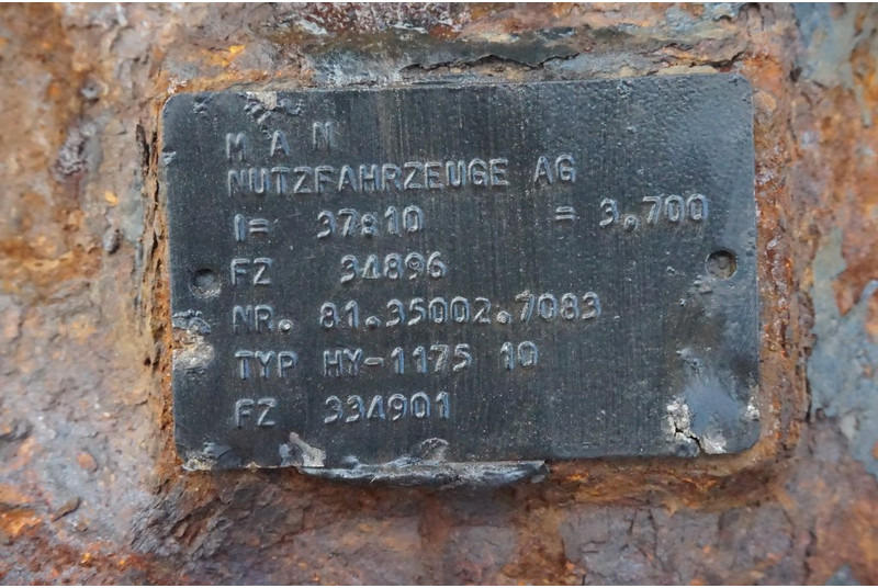 MAN HY-1175-01 37/10 81.35002-7921 - Achterass voor Vrachtwagen: afbeelding 4 MAN HY-1175-01 37/10 81.35002-7921 - Achterass voor Vrachtwagen: afbeelding 4