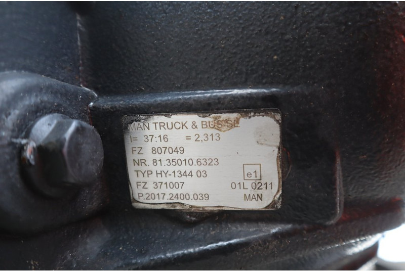 MAN HY-1344-03 I=2.31 37/16 - Achterass voor Vrachtwagen: afbeelding 4 MAN HY-1344-03 I=2.31 37/16 - Achterass voor Vrachtwagen: afbeelding 4