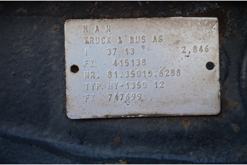 MAN HY-1350-12 37/13 - Achterass voor Vrachtwagen: afbeelding 4 MAN HY-1350-12 37/13 - Achterass voor Vrachtwagen: afbeelding 4