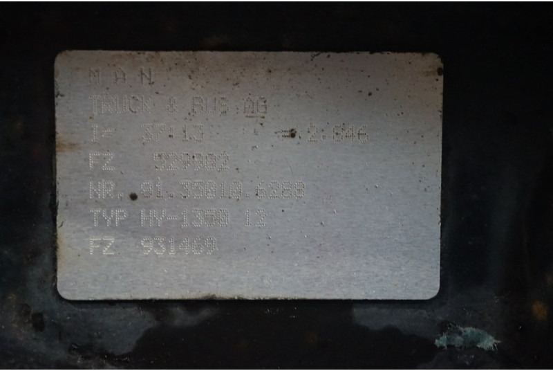 MAN HY-1350-15 37/13 - Achterass voor Vrachtwagen: afbeelding 3 MAN HY-1350-15 37/13 - Achterass voor Vrachtwagen: afbeelding 3