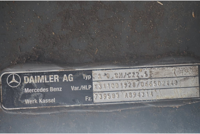 Mercedes-Benz FA-8H/22.5 - Vooras voor Vrachtwagen: afbeelding 4 Mercedes-Benz FA-8H/22.5 - Vooras voor Vrachtwagen: afbeelding 4