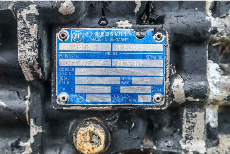 ZF 16S2221TO+INT 81.32003-6675 - Versnellingsbak voor Vrachtwagen: afbeelding 5 ZF 16S2221TO+INT 81.32003-6675 - Versnellingsbak voor Vrachtwagen: afbeelding 5