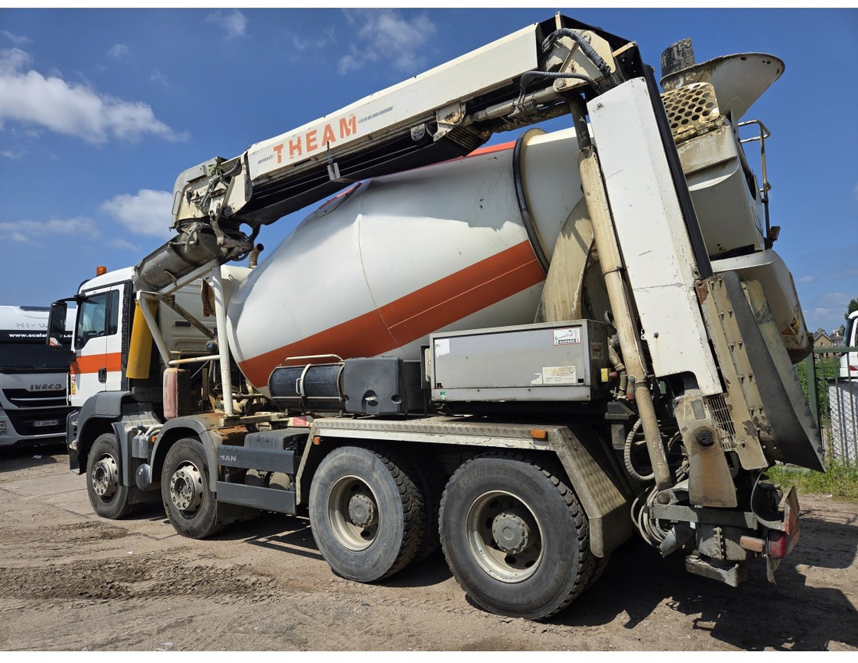 MAN TGS 35.400 8X4 Concrete Mixer Stetter 9m3 Steelsuspension - Betonmixer: afbeelding 2 MAN TGS 35.400 8X4 Concrete Mixer Stetter 9m3 Steelsuspension - Betonmixer: afbeelding 2