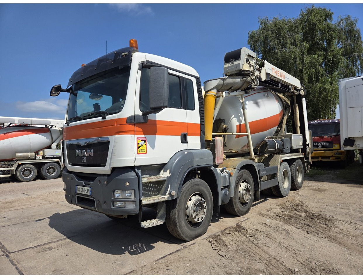 MAN TGS 35.400 8X4 Concrete Mixer Stetter 9m3 Steelsuspension - Betonmixer: afbeelding 1 MAN TGS 35.400 8X4 Concrete Mixer Stetter 9m3 Steelsuspension - Betonmixer: afbeelding 1
