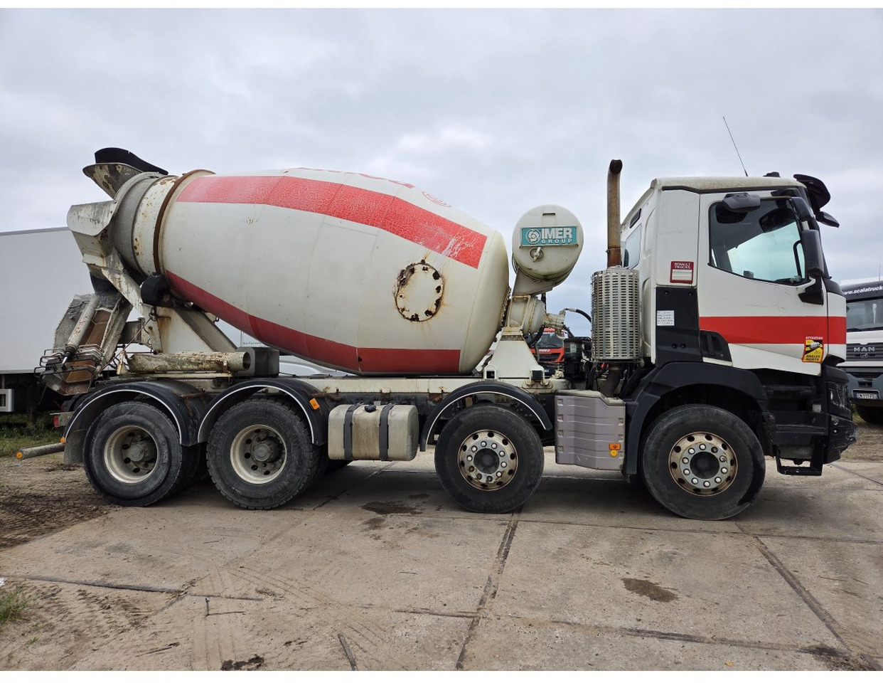 Renault C430 8X4 CONCRETE MIXER MANUAL GEARBOX - Betonmixer: afbeelding 4 Renault C430 8X4 CONCRETE MIXER MANUAL GEARBOX - Betonmixer: afbeelding 4