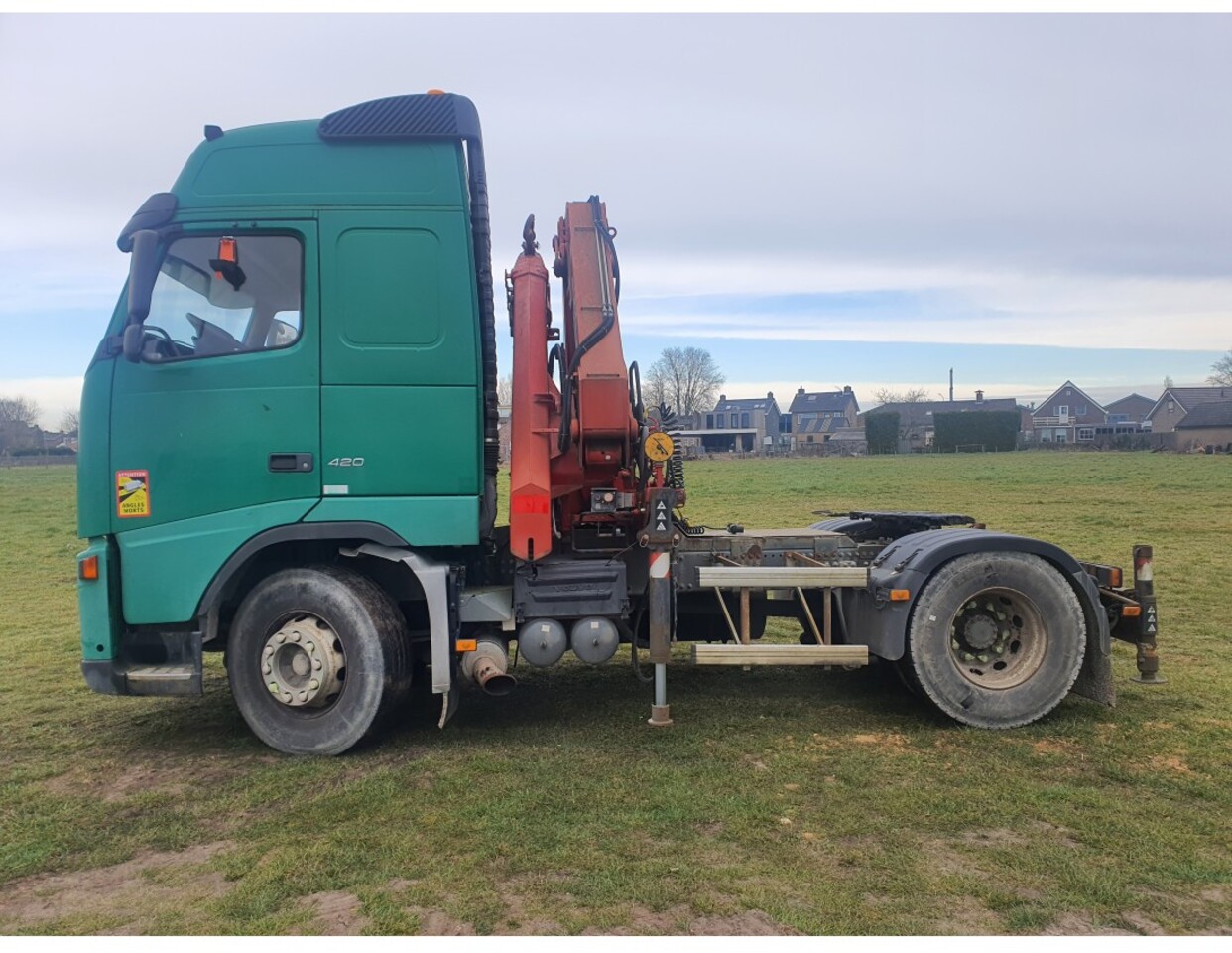 VOLVO FH 420 4X2 EURO 3 CRANE EFFER 25T 13M REMOTE CONTROL MANUAL RETARDER - Trekker: afbeelding 3 VOLVO FH 420 4X2 EURO 3 CRANE EFFER 25T 13M REMOTE CONTROL MANUAL RETARDER - Trekker: afbeelding 3