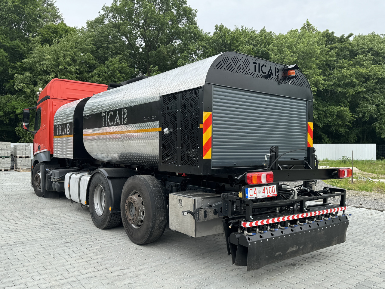 TICAB Asphalt Distributor, 8000 L, Аutonomous Asphalt Sprayer, Manufacturer - Betonpomp: afbeelding 5 TICAB Asphalt Distributor, 8000 L, Аutonomous Asphalt Sprayer, Manufacturer - Betonpomp: afbeelding 5