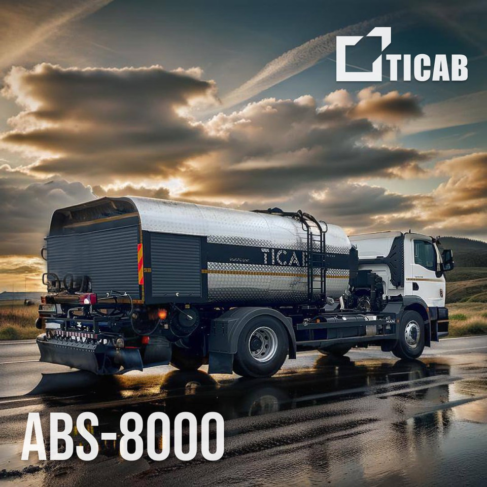 TICAB Asphalt Distributor, 8000 L, Аutonomous Asphalt Sprayer, Manufacturer - Betonpomp: afbeelding 5 TICAB Asphalt Distributor, 8000 L, Аutonomous Asphalt Sprayer, Manufacturer - Betonpomp: afbeelding 5