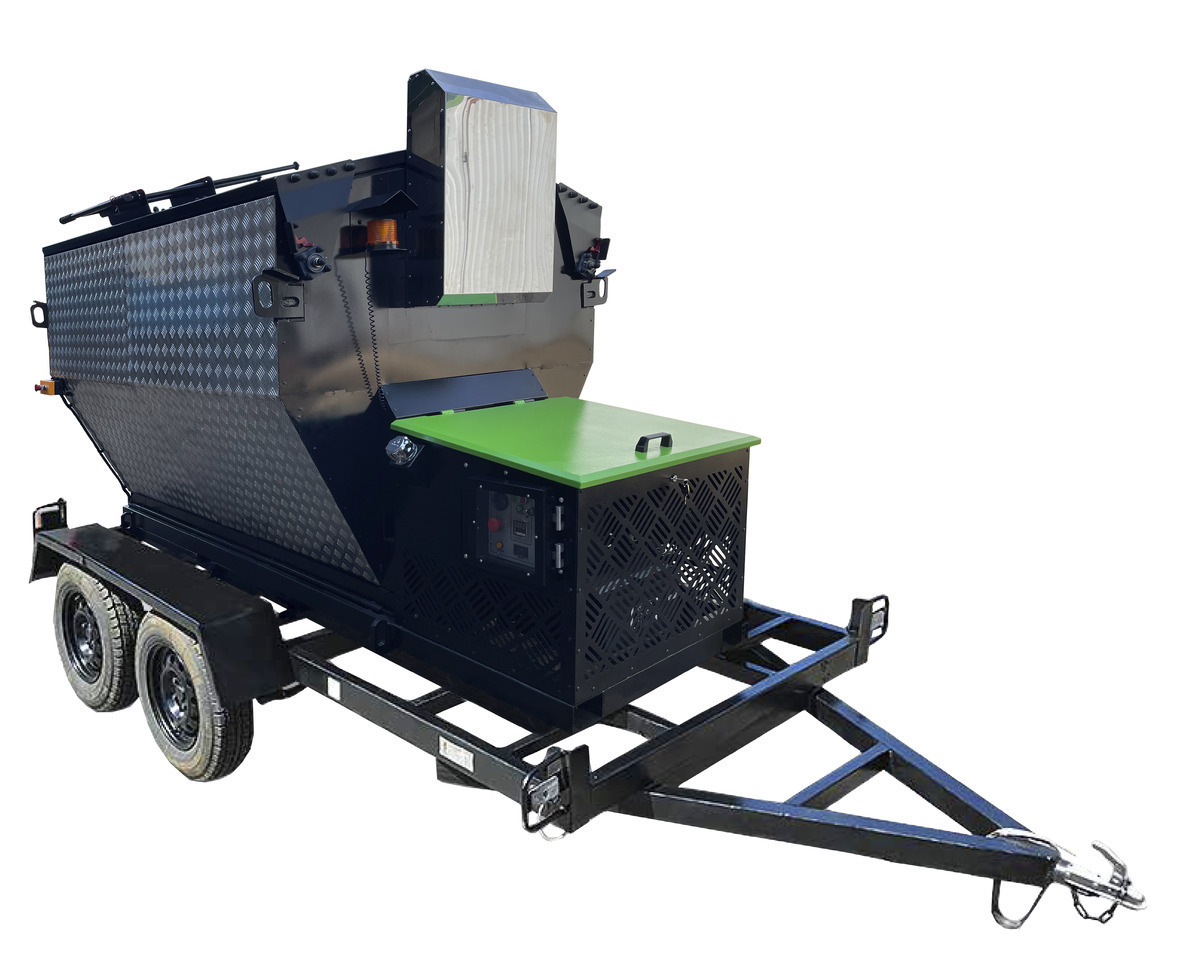 TICAB Asphalt Hot Box from the Manufacturer for 2,8 t, termiskais bunkurs asfaltam HB-2 - Asfaltmachine: afbeelding 2 TICAB Asphalt Hot Box from the Manufacturer for 2,8 t, termiskais bunkurs asfaltam HB-2 - Asfaltmachine: afbeelding 2
