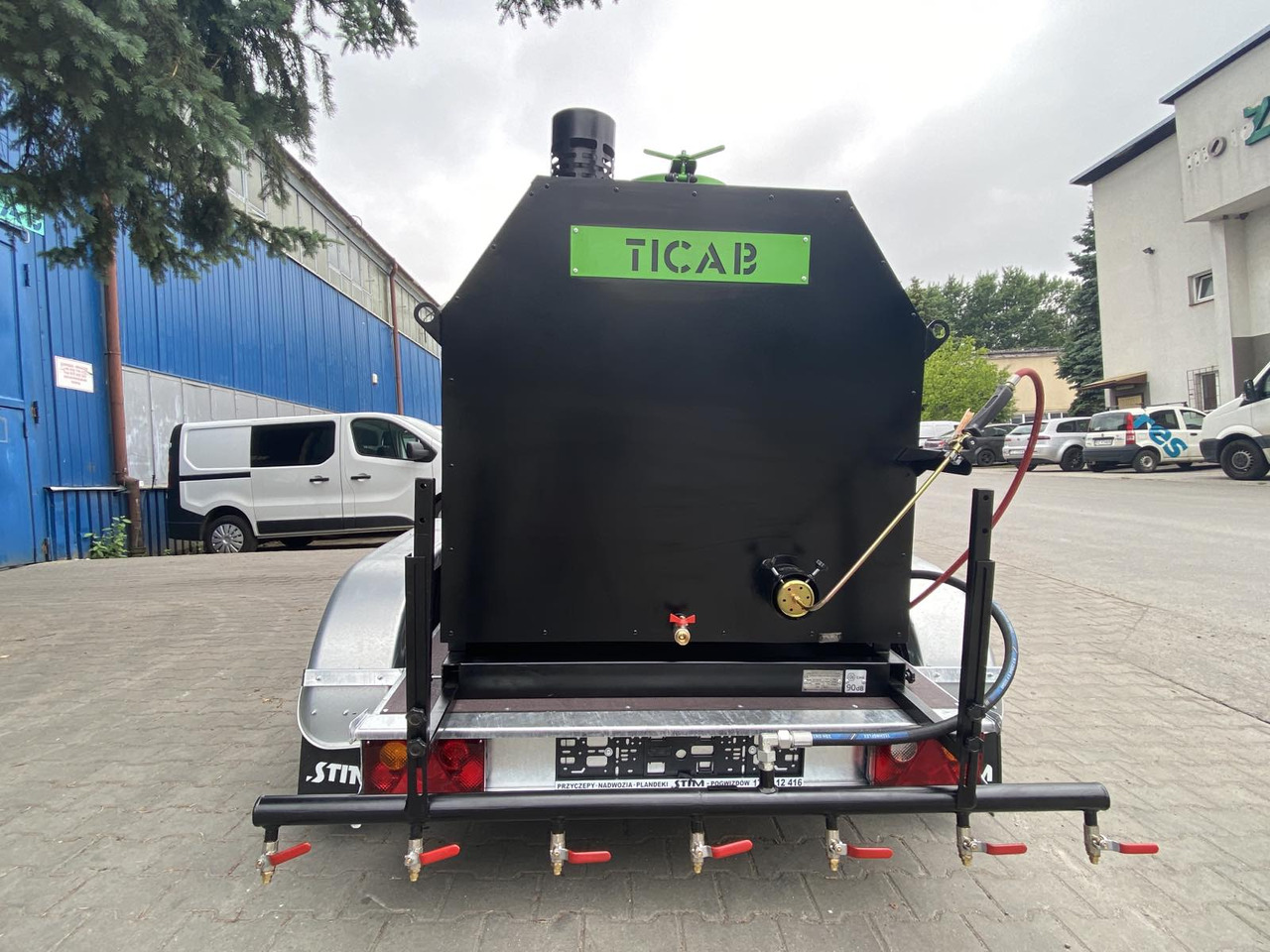 TICAB SelfPropelled Bitumen Emulsion Sprayer,1000L,Manufacturer - Bitumen sprayer: afbeelding 5 TICAB SelfPropelled Bitumen Emulsion Sprayer,1000L,Manufacturer - Bitumen sprayer: afbeelding 5