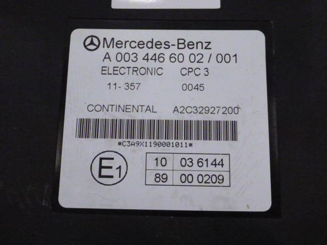Mercedes-Benz Actros 963-4-A, A0034466002 - Elektrisch systeem voor Vrachtwagen: afbeelding 2 Mercedes-Benz Actros 963-4-A, A0034466002 - Elektrisch systeem voor Vrachtwagen: afbeelding 2