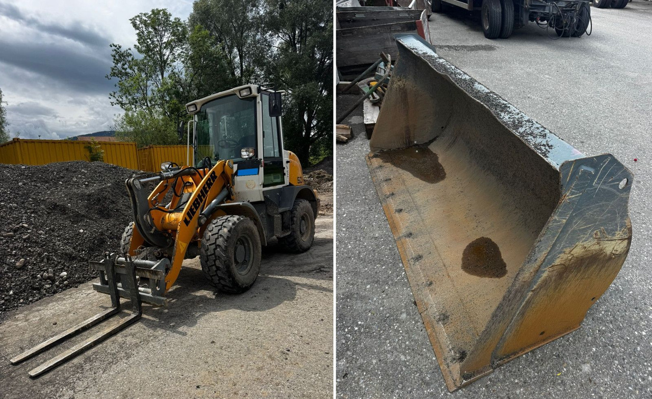 Liebherr L507, Gabel+Schaufel, ONLY 850hours - Wiellader: afbeelding 1 Liebherr L507, Gabel+Schaufel, ONLY 850hours - Wiellader: afbeelding 1