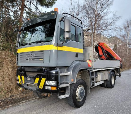 MAN TGA 18.480 4x4, E4, Wechsel, Palfinger PK22002EH - Kraanwagen: afbeelding 2 MAN TGA 18.480 4x4, E4, Wechsel, Palfinger PK22002EH - Kraanwagen: afbeelding 2