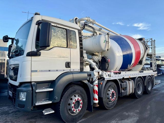 MAN TGS 35.400 8x4, E6, Schwing 24m PUMI - Mixerpomp: afbeelding 1 MAN TGS 35.400 8x4, E6, Schwing 24m PUMI - Mixerpomp: afbeelding 1