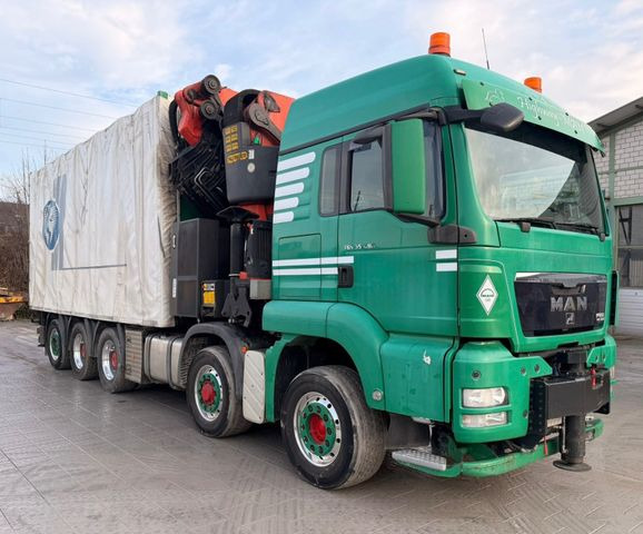 MAN TGS 35.480 10x6,E5,Palfinger PK92002+JIB+winch - Kraanwagen, Schuifzeilen vrachtwagen: afbeelding 2 MAN TGS 35.480 10x6,E5,Palfinger PK92002+JIB+winch - Kraanwagen, Schuifzeilen vrachtwagen: afbeelding 2