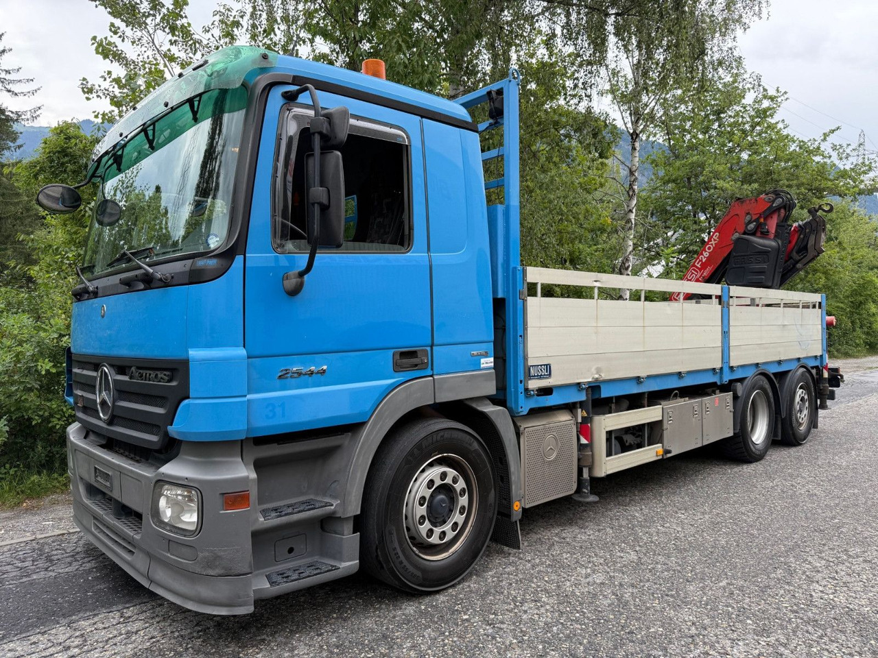 Mercedes-Benz Actros 2544 6x2, E5, EPS, Fassi F260XP, Retarder - Kraanwagen: afbeelding 5 Mercedes-Benz Actros 2544 6x2, E5, EPS, Fassi F260XP, Retarder - Kraanwagen: afbeelding 5