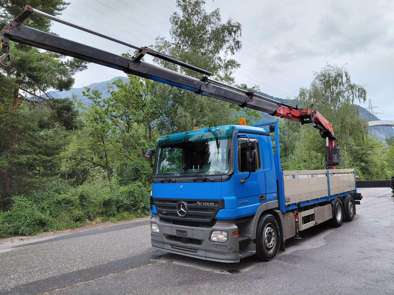 Mercedes-Benz Actros 2544 6x2, E5, EPS, Fassi F260XP, Retarder - Kraanwagen: afbeelding 1 Mercedes-Benz Actros 2544 6x2, E5, EPS, Fassi F260XP, Retarder - Kraanwagen: afbeelding 1