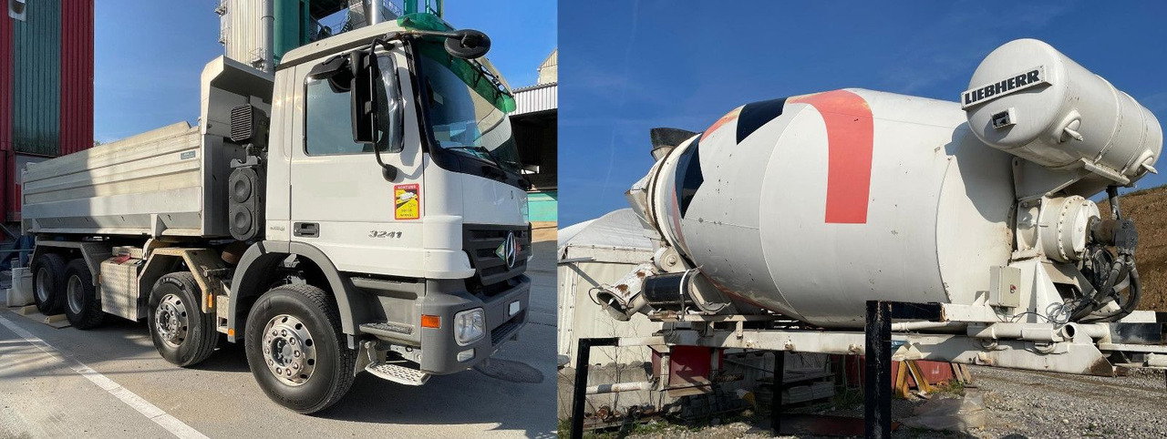 Mercedes-Benz Actros 3241 8x4,E5,Wechselsystem Mischer/Kipper - Betonmixer: afbeelding 1 Mercedes-Benz Actros 3241 8x4,E5,Wechselsystem Mischer/Kipper - Betonmixer: afbeelding 1