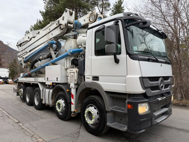 Mercedes-Benz Actros 4444 10x4,E5, Putzmeister 28m, 9m3, PUMI - Mixerpomp: afbeelding 1 Mercedes-Benz Actros 4444 10x4,E5, Putzmeister 28m, 9m3, PUMI - Mixerpomp: afbeelding 1