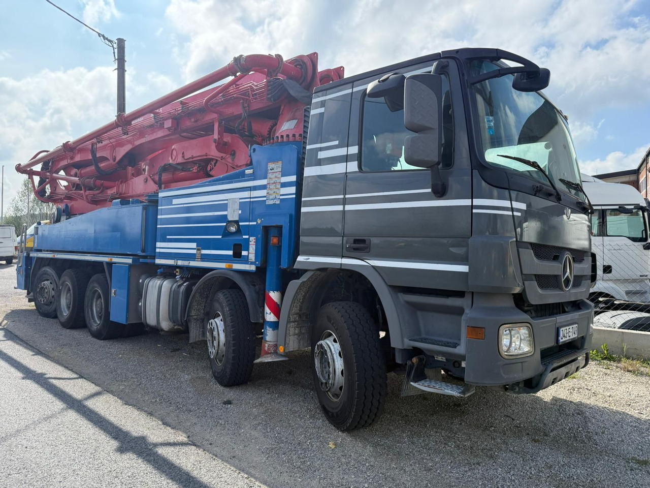 Mercedes-Benz Actros 4448 10x4, E5, MP-3, Putzmeister M46-5 - Betonpomp: afbeelding 1 Mercedes-Benz Actros 4448 10x4, E5, MP-3, Putzmeister M46-5 - Betonpomp: afbeelding 1