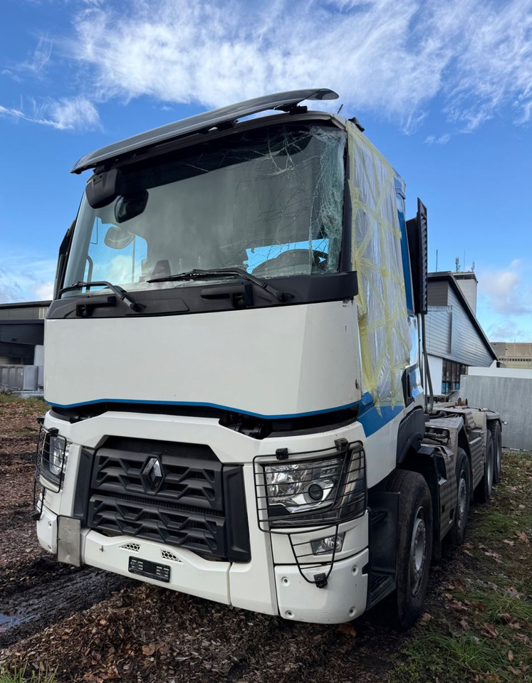 Renault C460 8x4, E6, Abroll Troesch, Retarder Unfall - Haakarmsysteem vrachtwagen: afbeelding 1 Renault C460 8x4, E6, Abroll Troesch, Retarder Unfall - Haakarmsysteem vrachtwagen: afbeelding 1