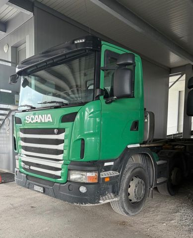 Scania G420 CB 8x4, E5, ONLY 257tkm, Troesch Abroll - Haakarmsysteem vrachtwagen: afbeelding 2 Scania G420 CB 8x4, E5, ONLY 257tkm, Troesch Abroll - Haakarmsysteem vrachtwagen: afbeelding 2