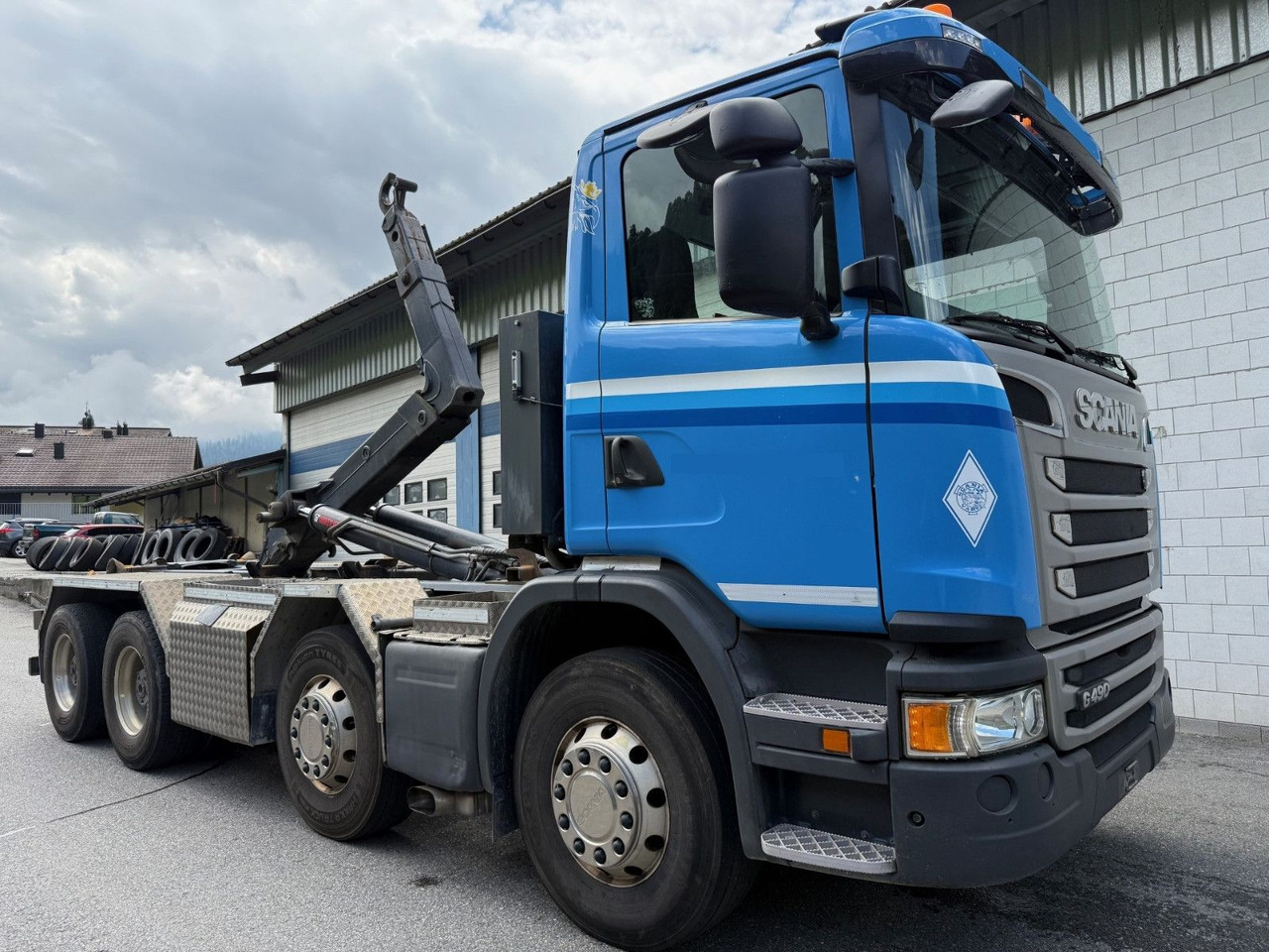 Scania G490 CB 8x4, E6, Retarder, Hiab Multilift 21ton - Haakarmsysteem vrachtwagen: afbeelding 2 Scania G490 CB 8x4, E6, Retarder, Hiab Multilift 21ton - Haakarmsysteem vrachtwagen: afbeelding 2