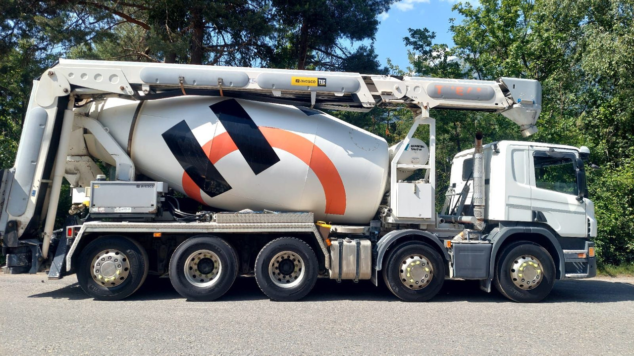 Scania P450 LB 10x4,E6,Stetter 10m³,Förderband/belt 16m - Betonmixer: afbeelding 2 Scania P450 LB 10x4,E6,Stetter 10m³,Förderband/belt 16m - Betonmixer: afbeelding 2