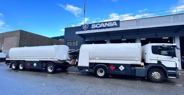 Scania P450 LB 4x2, ADR, Schwarzmueller Anhaenger Fuel - Tankwagen: afbeelding 2 Scania P450 LB 4x2, ADR, Schwarzmueller Anhaenger Fuel - Tankwagen: afbeelding 2