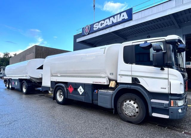 Scania P450 LB 4x2, ADR, Schwarzmueller Anhaenger Fuel - Tankwagen: afbeelding 1 Scania P450 LB 4x2, ADR, Schwarzmueller Anhaenger Fuel - Tankwagen: afbeelding 1
