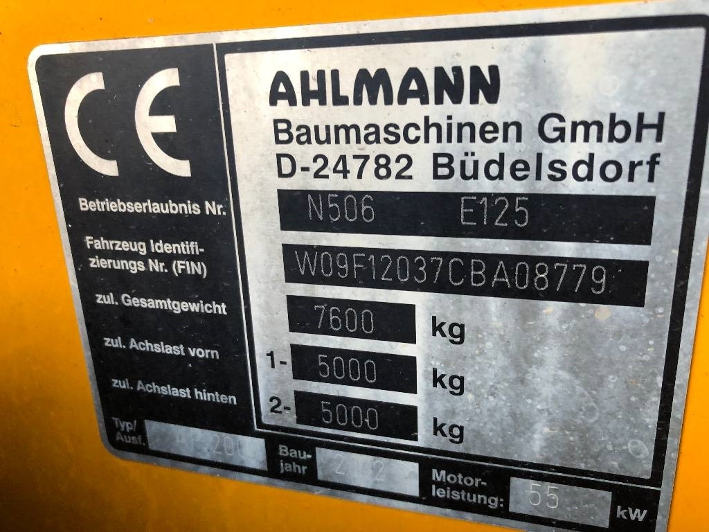 Ahlmann AF1200 Dismantled: only spare parts - Wiellader: afbeelding 5 Ahlmann AF1200 Dismantled: only spare parts - Wiellader: afbeelding 5