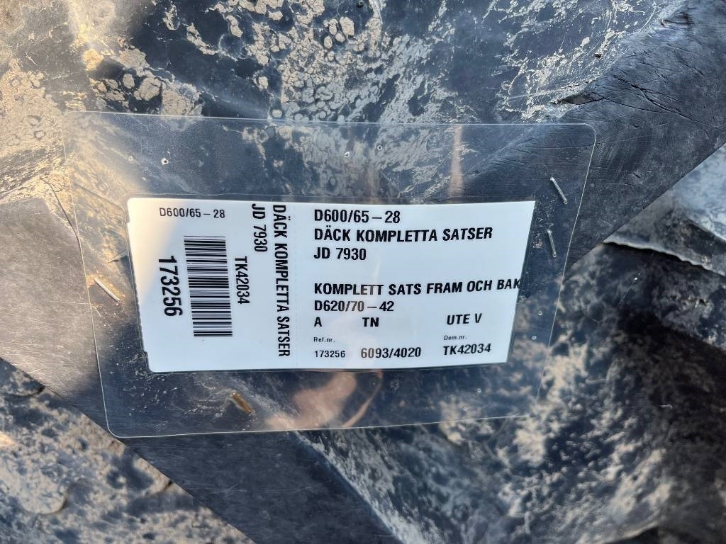 BKT 620/70R42 John Deere 7930 - Band voor Landbouwmachine: afbeelding 2 BKT 620/70R42 John Deere 7930 - Band voor Landbouwmachine: afbeelding 2