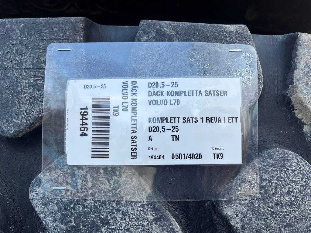 Däck på fälg 20,5-R25 Volvo L70 , 6300 , L90 - Band voor Bouwmachine: afbeelding 3 Däck på fälg 20,5-R25 Volvo L70 , 6300 , L90 - Band voor Bouwmachine: afbeelding 3