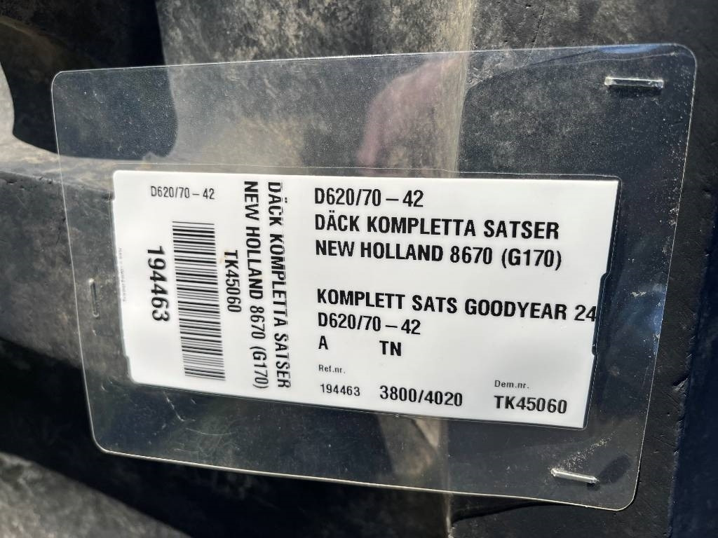 Goodyear 620/70R42 till New Holland / Ford 8670 - Band voor Landbouwmachine: afbeelding 2 Goodyear 620/70R42 till New Holland / Ford 8670 - Band voor Landbouwmachine: afbeelding 2