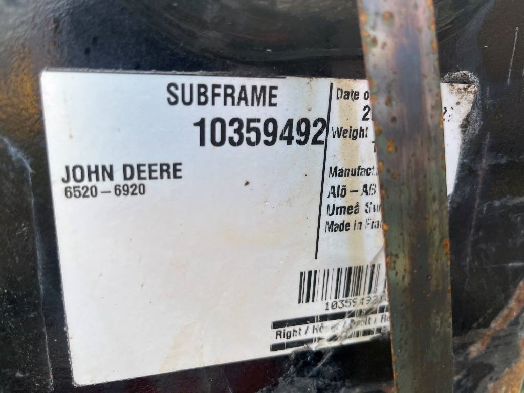 Lastarfäste Quicke Ålö Trima till JD 6520 - 6930 - Voorlader voor tractor: afbeelding 2 Lastarfäste Quicke Ålö Trima till JD 6520 - 6930 - Voorlader voor tractor: afbeelding 2