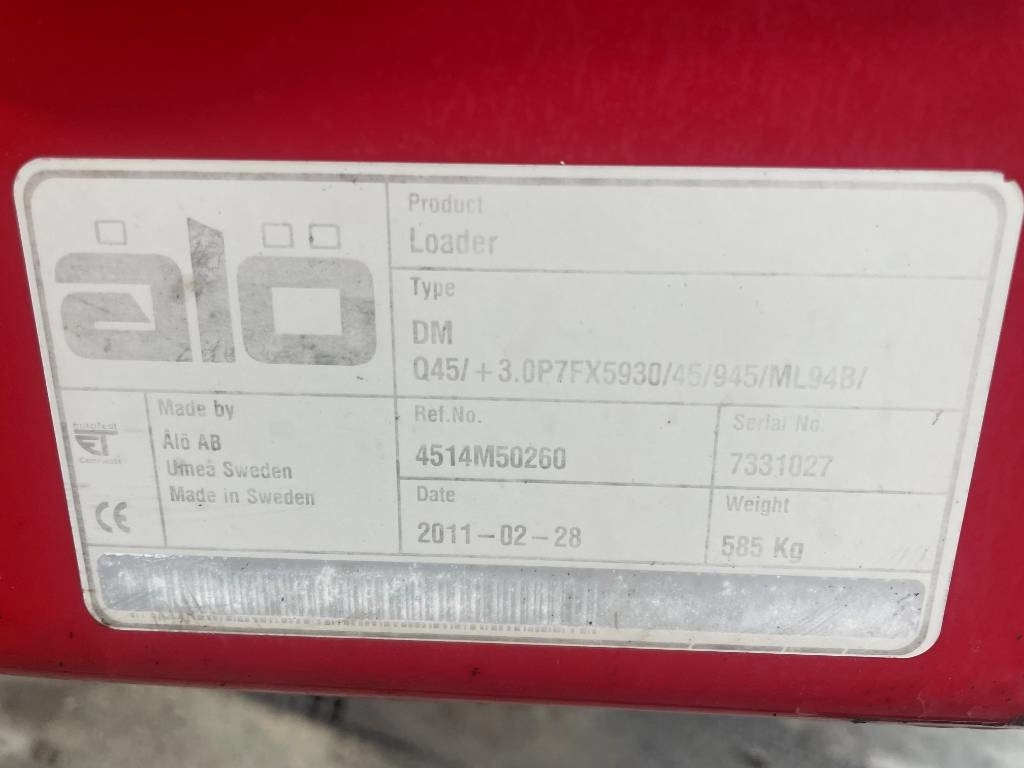 Reservdelar / Parts till Trima +3.0 P - Voorlader voor tractor: afbeelding 3 Reservdelar / Parts till Trima +3.0 P - Voorlader voor tractor: afbeelding 3