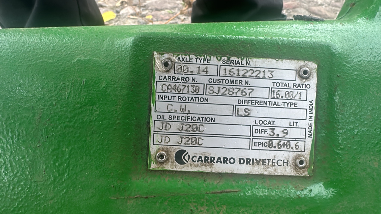 Belka mostu john deere carraro wkład mostu zwolnica - Eindaandrijving voor Landbouwmachine: afbeelding 2 Belka mostu john deere carraro wkład mostu zwolnica - Eindaandrijving voor Landbouwmachine: afbeelding 2