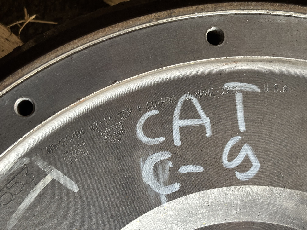 CAT Caterpillar C9 144-9553 Koło Zamachowe 1449553 - Vliegwiel voor Landbouwmachine: afbeelding 4 CAT Caterpillar C9 144-9553 Koło Zamachowe 1449553 - Vliegwiel voor Landbouwmachine: afbeelding 4