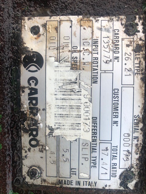 Carraro 18536 R Obudowa Mostu - Sanderson Matbro Manitou Carraro 26.21 - As en onderdelen voor Landbouwmachine: afbeelding 2 Carraro 18536 R Obudowa Mostu - Sanderson Matbro Manitou Carraro 26.21 - As en onderdelen voor Landbouwmachine: afbeelding 2