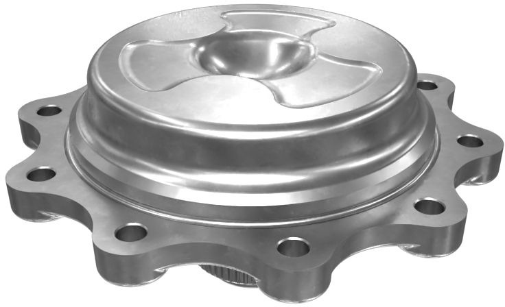 Cat Caterpillar 450E 450F - tylna oś - piasta 288-7221 NOWA - Achterass voor Graaflaadmachine: afbeelding 1 Cat Caterpillar 450E 450F - tylna oś - piasta 288-7221 NOWA - Achterass voor Graaflaadmachine: afbeelding 1