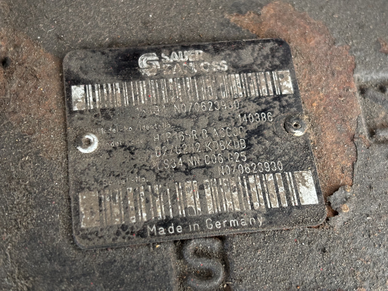 Claas Lexion 600 Pompa Hydrauliczna Hydrostat 0007719121 00 0771 912 1 - Hydraulische pomp voor Landbouwmachine: afbeelding 2 Claas Lexion 600 Pompa Hydrauliczna Hydrostat 0007719121 00 0771 912 1 - Hydraulische pomp voor Landbouwmachine: afbeelding 2